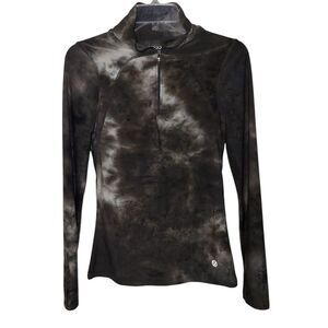 VOGO Athletica Black and Gray Long Sleeve Tee